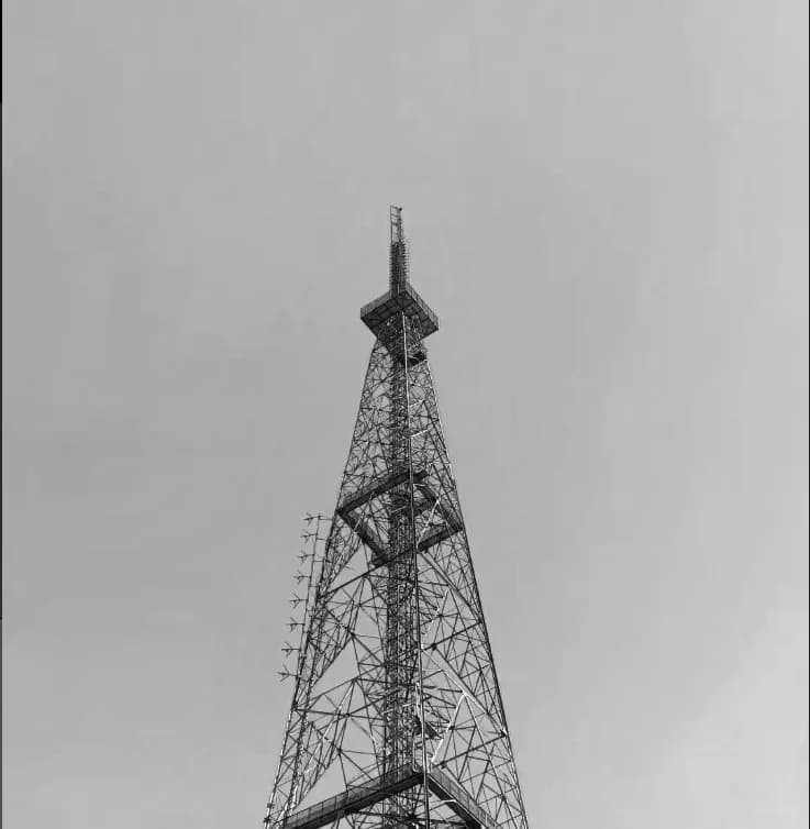 Tower against the sky